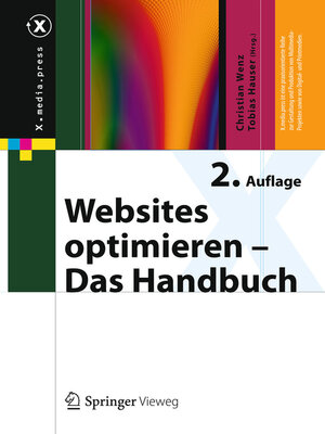 cover image of Websites optimieren--Das Handbuch